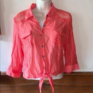 NWT Salmon Blouse